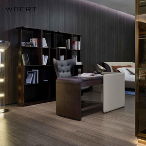 Tocador de lujo ligero italiano WBERT, habitación modelo, estudio de hotel, estación de maquillaje de dormitorio nórdico minimalista moderno, escritorio de oficina - Product Image 4