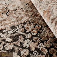 Tapis d'appoint rétro en polyester tissé multi-tailles, style persan, résistant à l'usure, antidérapant et doux pour la peau, vente en gros LandScopeTech