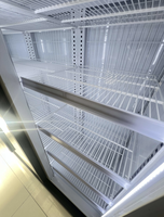 Réfrigérateur Commercial Vitré 220V pour Supermarché, Réfrigérateur Vertical 0~10°C pour Boissons