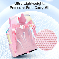 Sacs d'école imperméables en polyester doux de haute qualité, style dessin animé mignon, pour filles et bébés, nouveau style, sac à dos Ark pour enfants