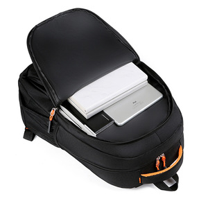 Men's Large Capacity Business Laptop <b>Backpack</b> 14 In Unisex Student Schoolbag For Travel And Daily Use - Product Image 4