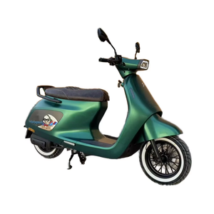 Vente en gros de motos d'occasion KZG, modèle de <span class=keywords><strong>scooter</strong></span> <span class=keywords><strong>125</strong></span>, 100-200CC >80km/h, design rétro, phare rond à LED, pneus larges de 120 mm - Product Image 1