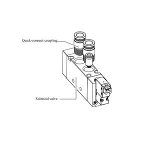 Banc de vannes solénoïdes série IPVG200 à faible consommation d'énergie - 0,23 W, ultra faible consommation, durée de vie de 50 millions de cycles, conception modulaire - Product Image 3