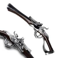 Réplica de Pistola de Fibra de Vidrio de Bloodborne para Coleccionistas, Réplica de Arma de Juguete, Pistola de Cazador
