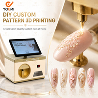 Imprimante d'art d'ongles 3D automatique personnalisée certifiée CE RoHS FCC, machine d'impression IA pour la beauté des ongles, idéale pour les centres commerciaux