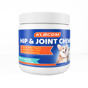 Suplemento Masticable Suave para Perros con Membrana de Cáscara de Huevo, Ácido Hialurónico y Cartílago, para Soporte y Lubricación Rápida de Articulaciones de Cadera, OEM Senior Advanced - Product Image 1