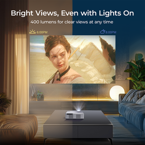 <span class=keywords><strong>VANKYO</strong></span> Performance V700G Cube Mini Projecteur Dolby Audio Native HD 1080P Prise en Charge 4K Projecteur avec Google TV Officiel pour la Maison - Product Image 3