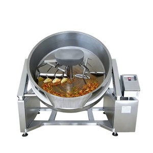 Industrial Gas Steam Jacketed <b>Kettle</b> with Agitator for Food, Jam, Curry, Candy and Sauce Processing - Product Image 6