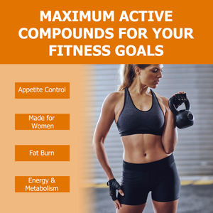 Capsules brûle-graisses à marque privée avec du chrome et de la vitamine B12, aide à la gestion du poids, sensation de satiété toute la journée pour les femmes, pilules minceur - Product Image 5