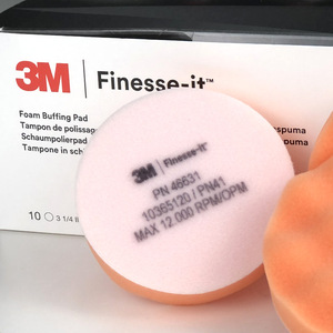 <span class=keywords><strong>3M</strong></span> 46631 3 pouces Disque <span class=keywords><strong>de</strong></span> <span class=keywords><strong>polissage</strong></span> Orange Wave Sponge Ball Waxing Self-Adhesive Car Beauty Polishing Pad OEM - Product Image 2