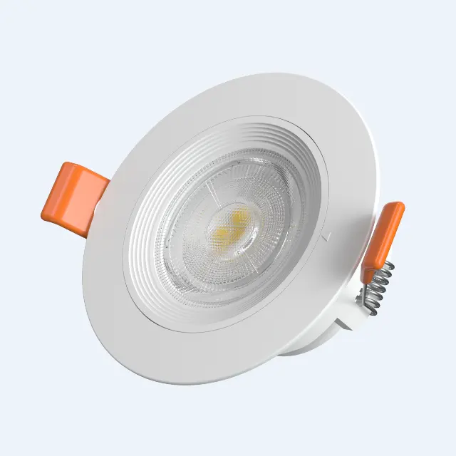High Quality Office Home Hotel Square White plastic Downlight