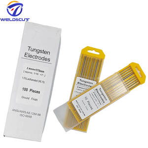 Punta Dorada WL15 Electrodo de Tungsteno 1.5% Lantanado para Arco Estable en Soldadura TIG AC/DC Uso - Product Image 6