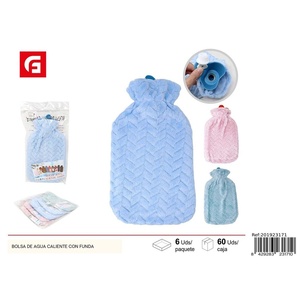 ขวดน้ำร้อนที่มีฝาครอบ-ผลิตภัณฑ์ความสะดวกสบาย - Product Image 1