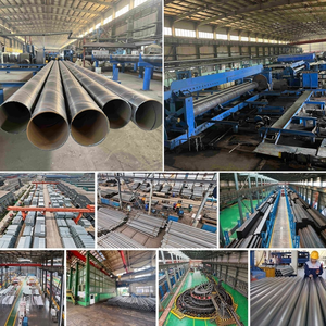 API 5L <span class=keywords><strong>Piling</strong></span> baja Diameter besar SSAW Spiral Submerged u-pipa las busur panjang 6m untuk aplikasi struktur - Product Image 4