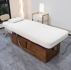 Modern Portable Full Electric Heating Backrest <b>Leg</b> <b>Adjustable</b> Height Angle Spa Equipment Treatment Medical Facial Massage <b>Table</b> - Product Image 2
