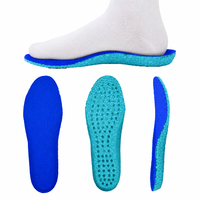 Semelles de chaussures de sport respirantes en nid d'abeille ETPU avec coussin de soutien de la voûte plantaire et talonnette amortissante pour la course, la marche et le travail
