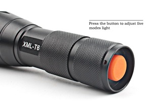 GEE-GEES ÉTOILE Offre Spéciale 18650 Rechargeable Zoomable <span class=keywords><strong>D</strong></span>'alliage <span class=keywords><strong>D</strong></span>'aluminium T6 LED HAUTE Luminosité Tactique LED LAMPE DE POCHE - Product Image 3