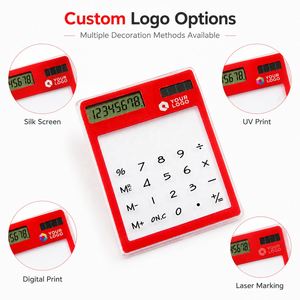 Transparent <b>Calculator</b>/ Gift Solar <b>Calculator</b>/ Custom logo <b>Printing</b> <b>Calculator</b> - Product Image 2