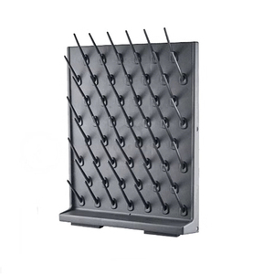 ชั้นวางอุปกรณ์แก้วแบบ Pegboard สำหรับจัดเก็บและอบแห้งในห้องปฏิบัติการ - Product Image 3