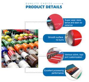 PPGI/PPGL Color Coated <strong>Cold</strong> Rolled <strong>Steel</strong> Coil for Roofing JIS/ASTM/EN Certified Bending &amp; Cutting Services - Product Image 6