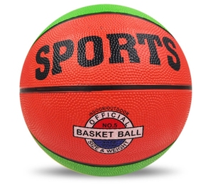 Pallone da <span class=keywords><strong>Basket</strong></span> in Gomma PU Colorato Misura 4 con Logo per Bambini - Regalo Promozionale per Esterni all'Ingrosso Modello SP001 - Product Image 6