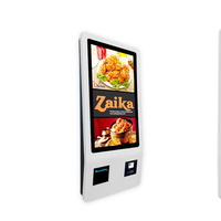 Сенсорный терминал самообслуживания для ресторанов 21,5 дюйма: киоск для самостоятельного заказа и оплаты с ЖК-дисплеями