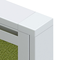 Réception de bureau ergonomique de style simple pour le personnel Conception minimaliste d'économie d'espace de poste de travail d'affaires