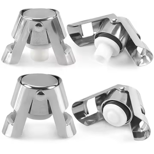 Accessoires de barre 1.38*2.17 pouces <span class=keywords><strong>bouchon</strong></span> de bouteille de <span class=keywords><strong>vin</strong></span> or <span class=keywords><strong>bleu</strong></span> rose avec <span class=keywords><strong>bouchon</strong></span> en acier inoxydable à scellage sous vide pour <span class=keywords><strong>vin</strong></span> rouge - Product Image 6