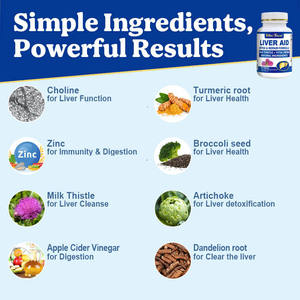 P41 Wins Town OEM Tabletas Naturales para el Apoyo Hepático, Extracto de Cardo Mariano, Fórmula Herbal, Suplemento Dietético - Product Image 5