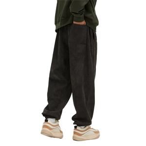 Custom Multi Color Suede High Quality Pants for <b>Men</b> Straight <b>Baggy</b> Fit Causal Streetwear <b>Men's</b> <b>Trousers</b> - Product Image 4