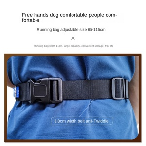 पोर्टेबल आउटडोर खेल नायलॉन रिट्रेटेबल कुत्ते के लिए पंड कमर बैग के साथ लश - Product Image 2