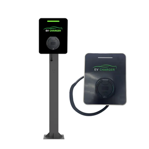 Estación de Carga para Vehículos Eléctricos con Pantalla Digital | Cargador Controlado por Aplicación para Vehículos de Nueva Energía | Compatibilidad con Pistolas de Carga Multiestándar - Product Image 2