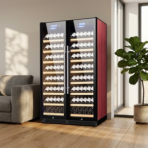 Home Commercial Wine <b>Fridge</b> Cellar Cooling System Luxury <b>Storage</b> Cabinets <b>for</b> Villa Living Room Hotel Bar H320s Large Capacity - Product Image 4