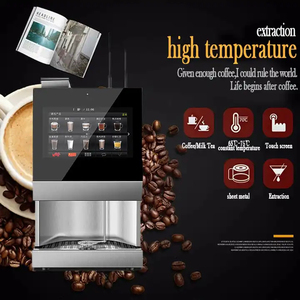 Distributeur automatique de <span class=keywords><strong>café</strong></span> frais <span class=keywords><strong>moulu</strong></span> instantané de bureau entièrement automatique avec écran tactile - Product Image 5