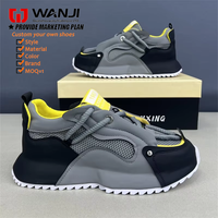 Nouvelles chaussures décontractées à plateforme Forrest Gump, respirantes, en maille, tendance été 2025