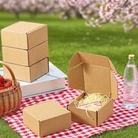 Prix usine personnalisé expédition boîte d'emballage carton cadeau Mailer Kraft ondulé pliable emballage boîtes en papier