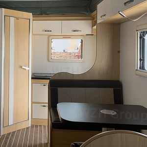 OEM 4x4双轴太阳能房车旅行拖车价格，带铝复合板 - Product Image 6