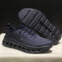 Chaussures de course décontractées unisexes rétro en maille respirante à lacets, style marche, rehaussantes