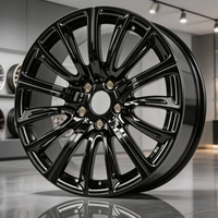 Rines de Aleación de Aluminio Forjado de 19 y 20 Pulgadas, 8.5J, 5x120, 5x112, ET30, Negros, para Autos SUV, para BMW C300, W205, W223, S AMG