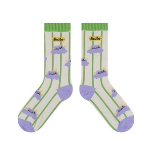 Spring Summer Plaid <b>Socks</b> Women Literary Fresh Style Contrast Color Cotton <b>Socks</b> Wholesale - Product Image 5