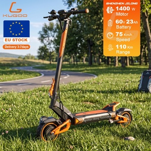 สกู๊ตเตอร์ออฟโรดสำหรับผู้ใหญ่ ยี่ห้อ Eu Warehouse รุ่น F4 ระยะทาง 100 กม. กำลัง 1400 วัตต์ ยางใหญ่ พับได้ มีสินค้าในคลัง - Product Image 1