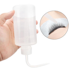 Mixed Procurement Low Price Hot Selling 250ml Plastic Eyelash Cleaning Washing Bottle Lash <b>Bath</b> Rinse Bottle Squeeze Bottle - Product Image 1