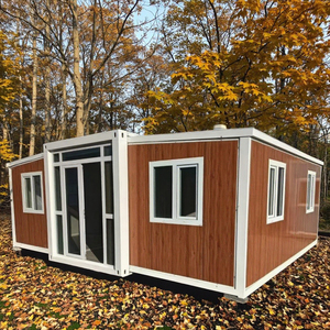 Nhà tiền chế gấp nhà sẵn sàng để di chuyển trong 40ft 20ft mở rộng Nhà 5 phòng ngủ prefab ánh sáng thép nhà di động - Product Image 4