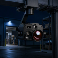 Q30TIRM Kamera Gimbal 3-Axis Sensor Tiga Lipat 30X Zoom 10km Laser Rangefinder 1280x1024 IR Thermal AI Tracking UAV Payload