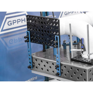 GPPH Plaque de montage de tuyau de 550mm pour tables à trous de 28mm - Product Image 2