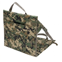 Coussin de chaise réglable camouflage avec poignée de transport, coussin de siège fin et pliable, léger et portable pour le tir et l'utilisation sur le terrain