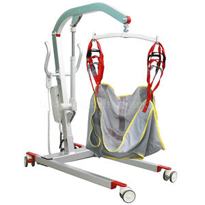 Mesin Pengangkat Medis Hochey, Hidrolik Manual, untuk Pasien Lumpuh, Terbaring di Tempat Tidur, Lansia, Perawatan di Rumah, Transfer, Penyandang Disabilitas - Product Image 1