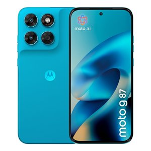 G87 Moto สมาร์ทโฟน5G 6.78นิ้ว256GB RAM AMOLED 8GB จอแสดงผล Pantone Blue Atoll - Product Image 3
