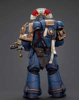 Dark Source 40k Extreme Warrior JT01536 Rifle de Precisión, Espada Motosierra y Pistola, Soldado con Armadura de Artefactos 1/18