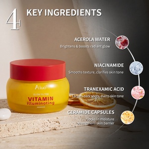 Crème illuminante à la vitamine, rétinol, niacinamide, TXA, céramide, réduction des taches brunes, crème anti-âge pour tous types de peaux - Product Image 2